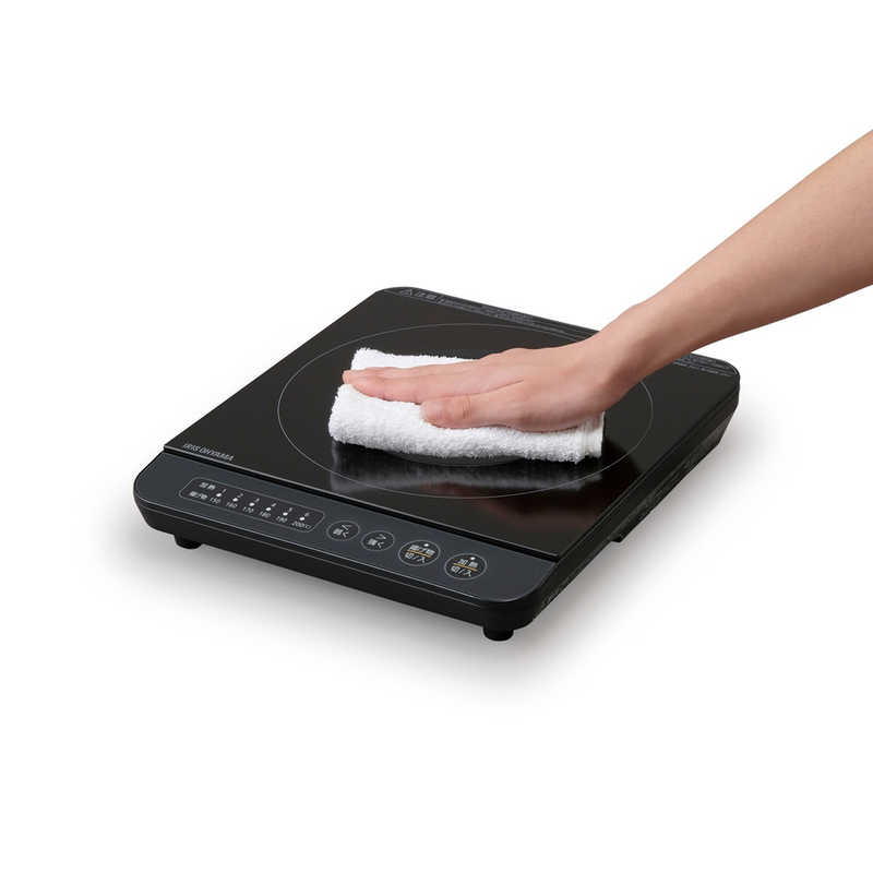 アイリスオーヤマ　IRIS OHYAMA IHコンロ1400W IHK-TK52-B [1口]