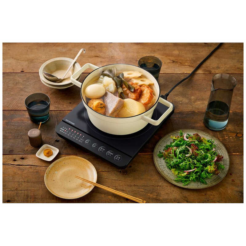 アイリスオーヤマ　IRIS OHYAMA 【アウトレット】IHコンロ 1400W IHK-T72-B