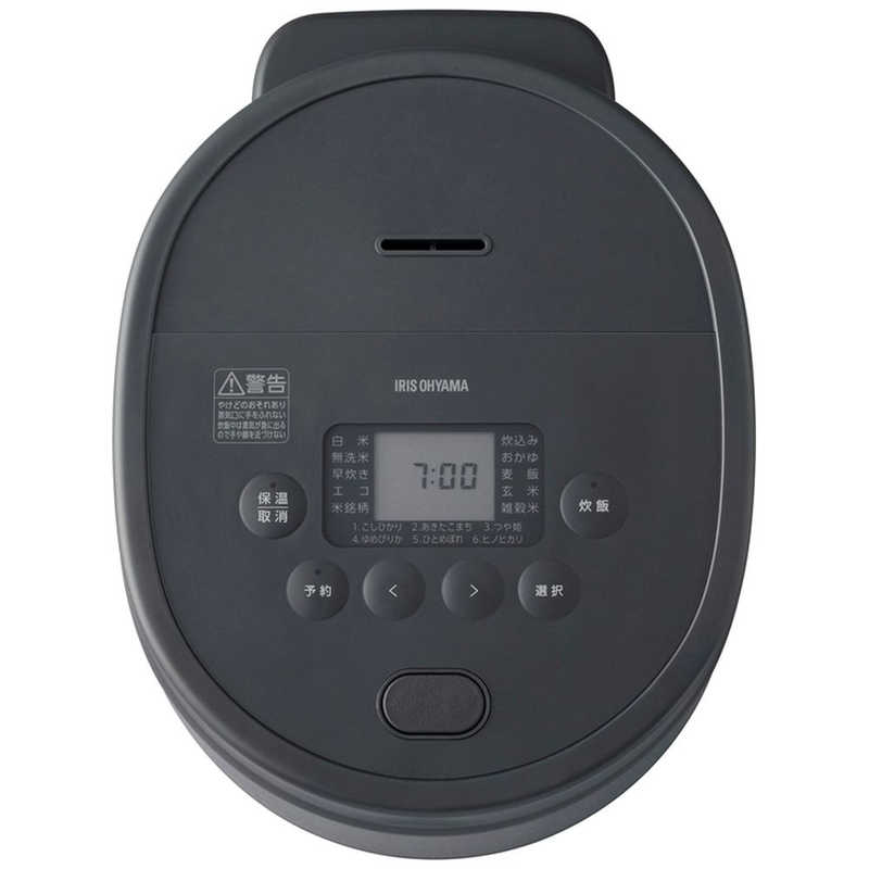 アイリスオーヤマ　IRIS OHYAMA 炊飯器 5.5合 アッシュ SHK-NR110-HA
