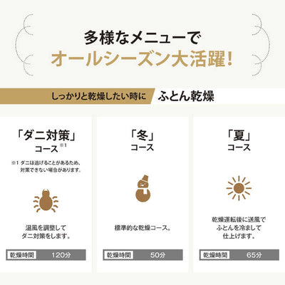 象印マホービン　ZOJIRUSHI ふとん乾燥機 スマートドライ [マット無タイプ /ダニ対策モード搭載] グレー RF-UA10