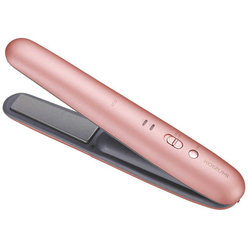 コイズミ　KOIZUMI コードレスストレートアイロン 18mm/約160℃～200℃ [充電式(コードレス)] ピンク KHS-8640/P