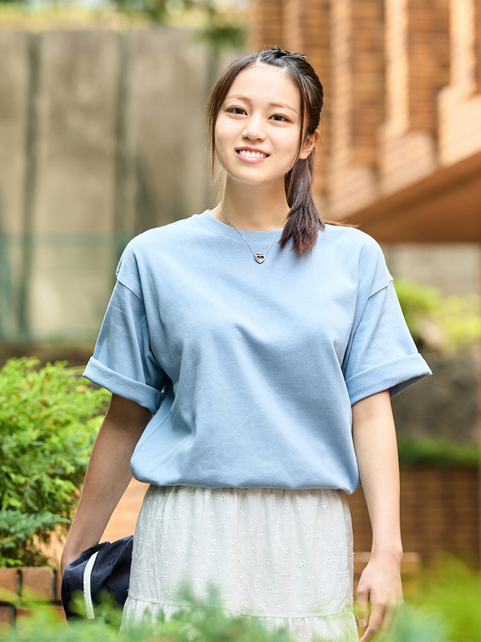 JINDAI マグナムウェイトビッグシルエットTEE JDロゴ アシッド