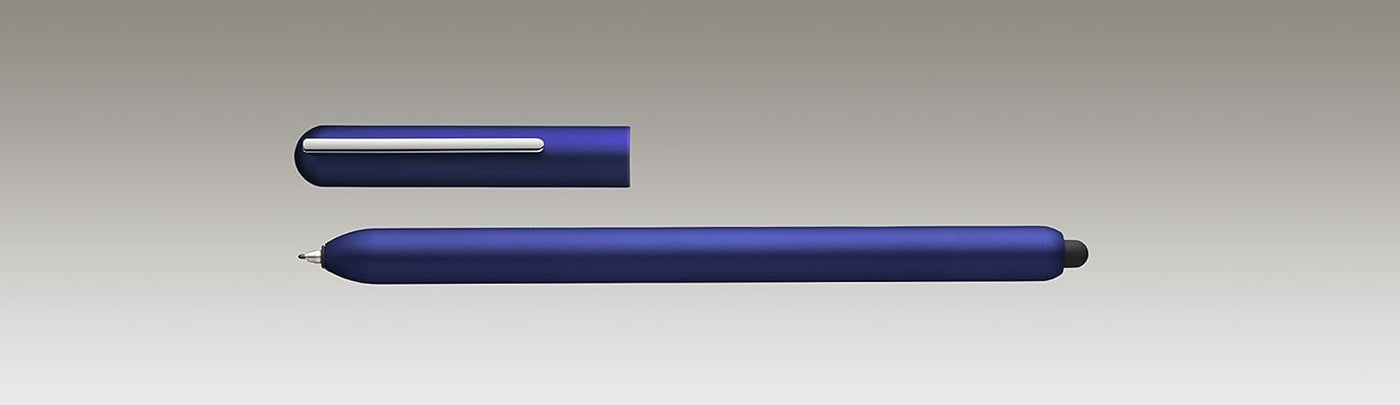 beyond Object Dueto Fineliner Pen + Stylus Blue Finish