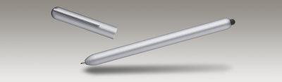 beyond Object Dueto Fineliner Pen + Stylus Silver Finish