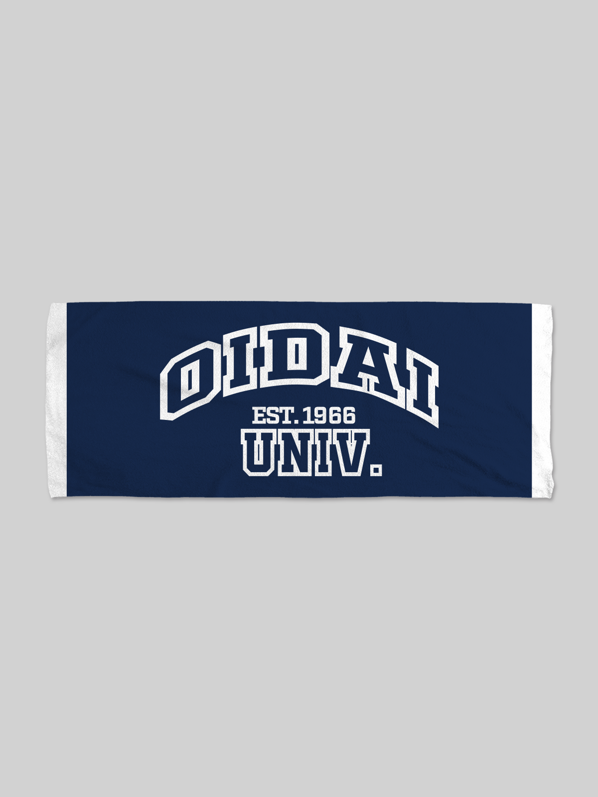 OIDAI Face Towel OIDAI College Logo Navy