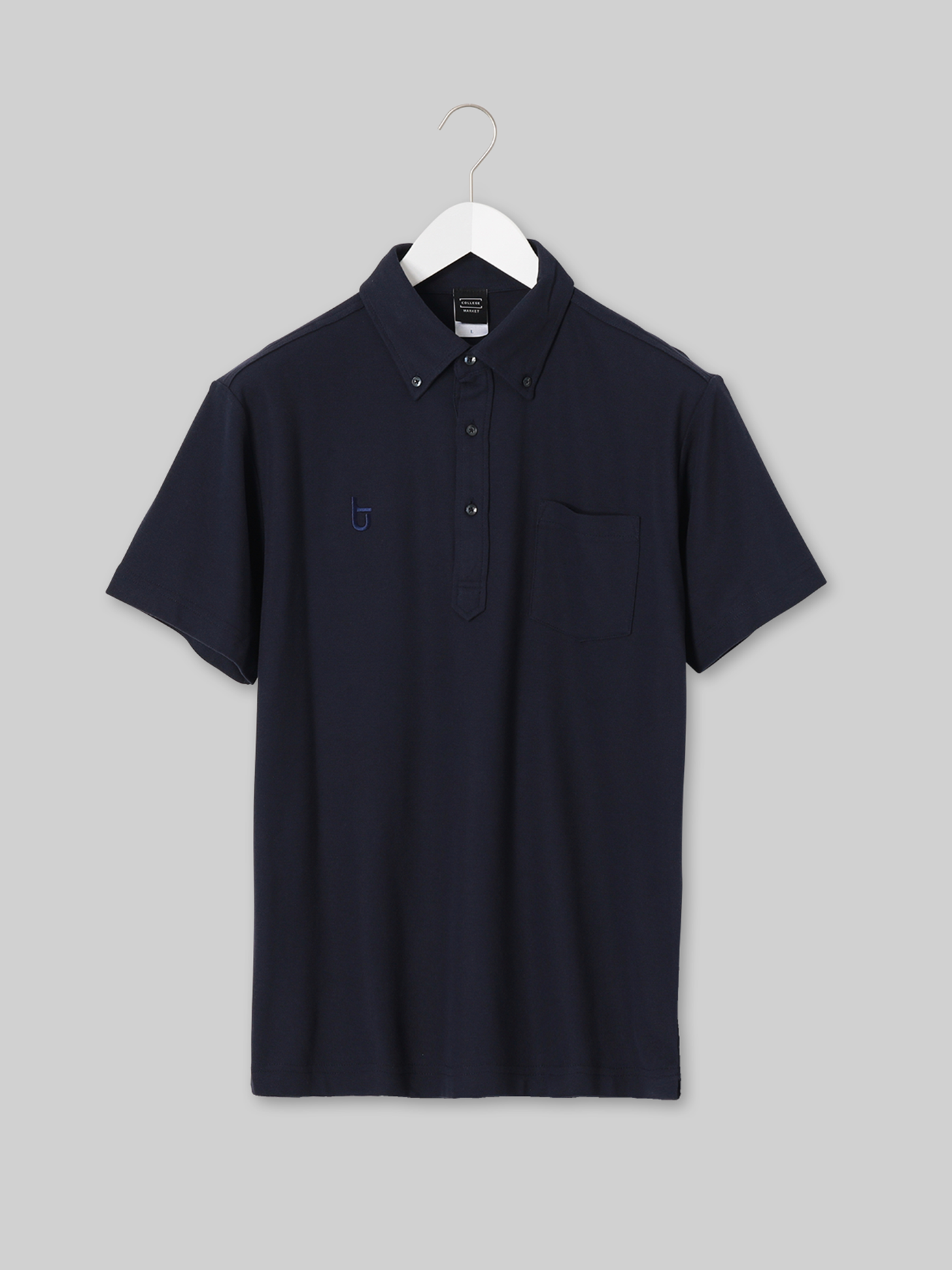 【2023年度 帝京大学板橋キャンパス教職員様限定20%OFF】ドライカノコポロシャツ tuロゴ ネイビー