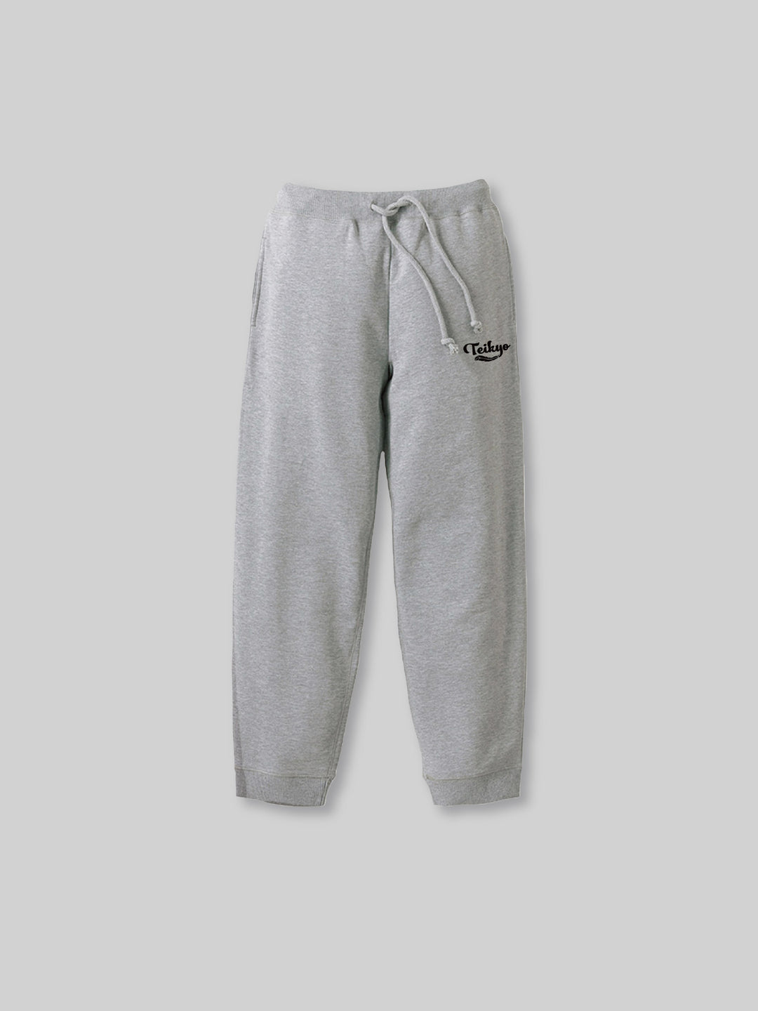 TEIKYO スウェットパンツ フェザーロゴ アッシュ – COLLEGE MARKET