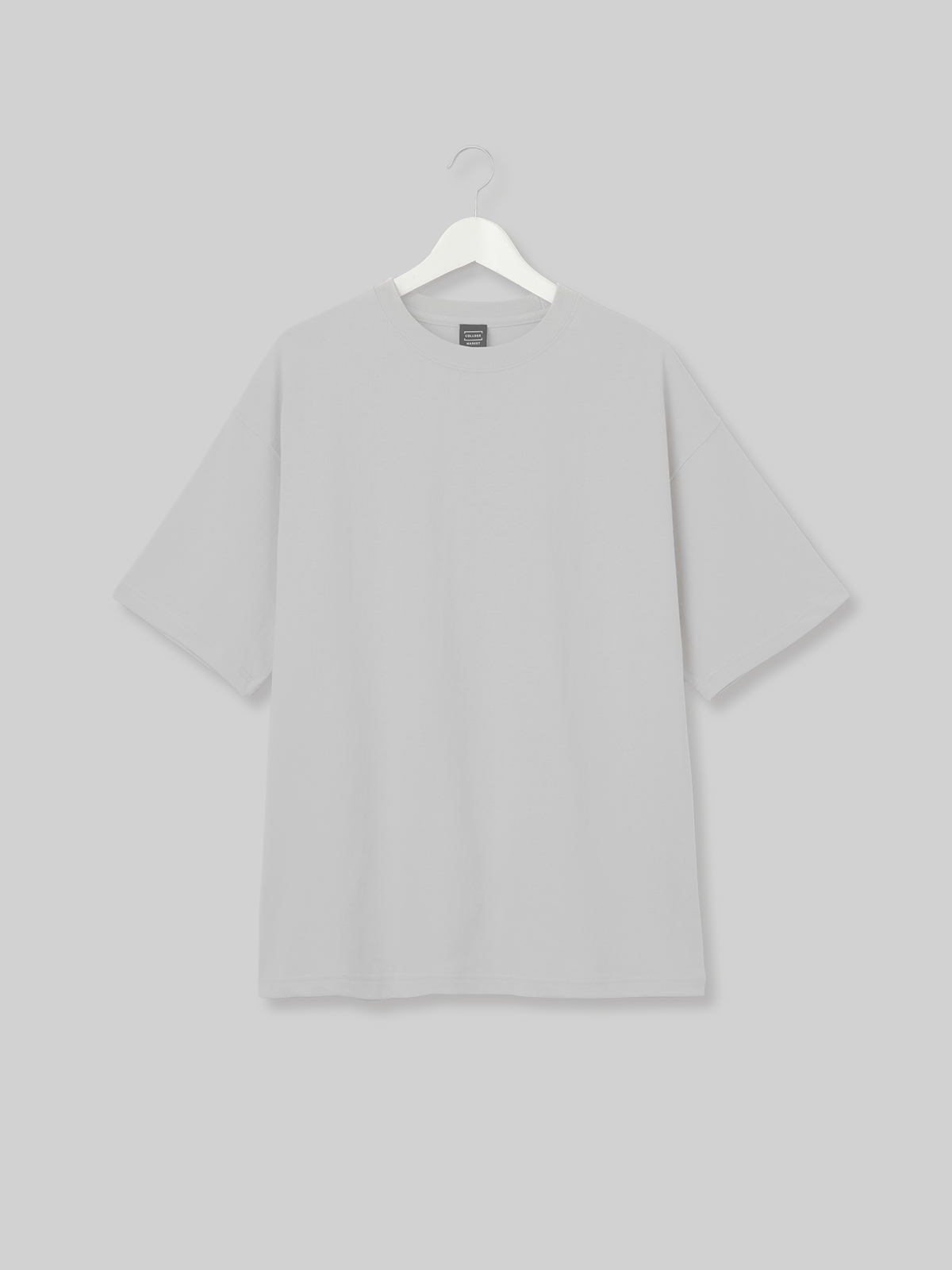 JINDAI Magnum Weight Big Silhouette TEE Bridge Logo Frost Gray