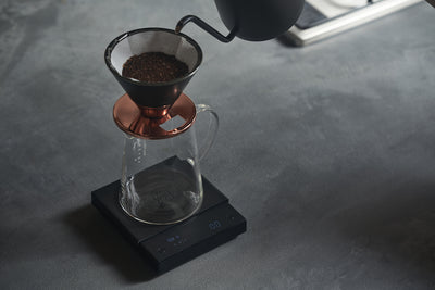 Beasty Coffee コーヒースケール [ブラックレザー]