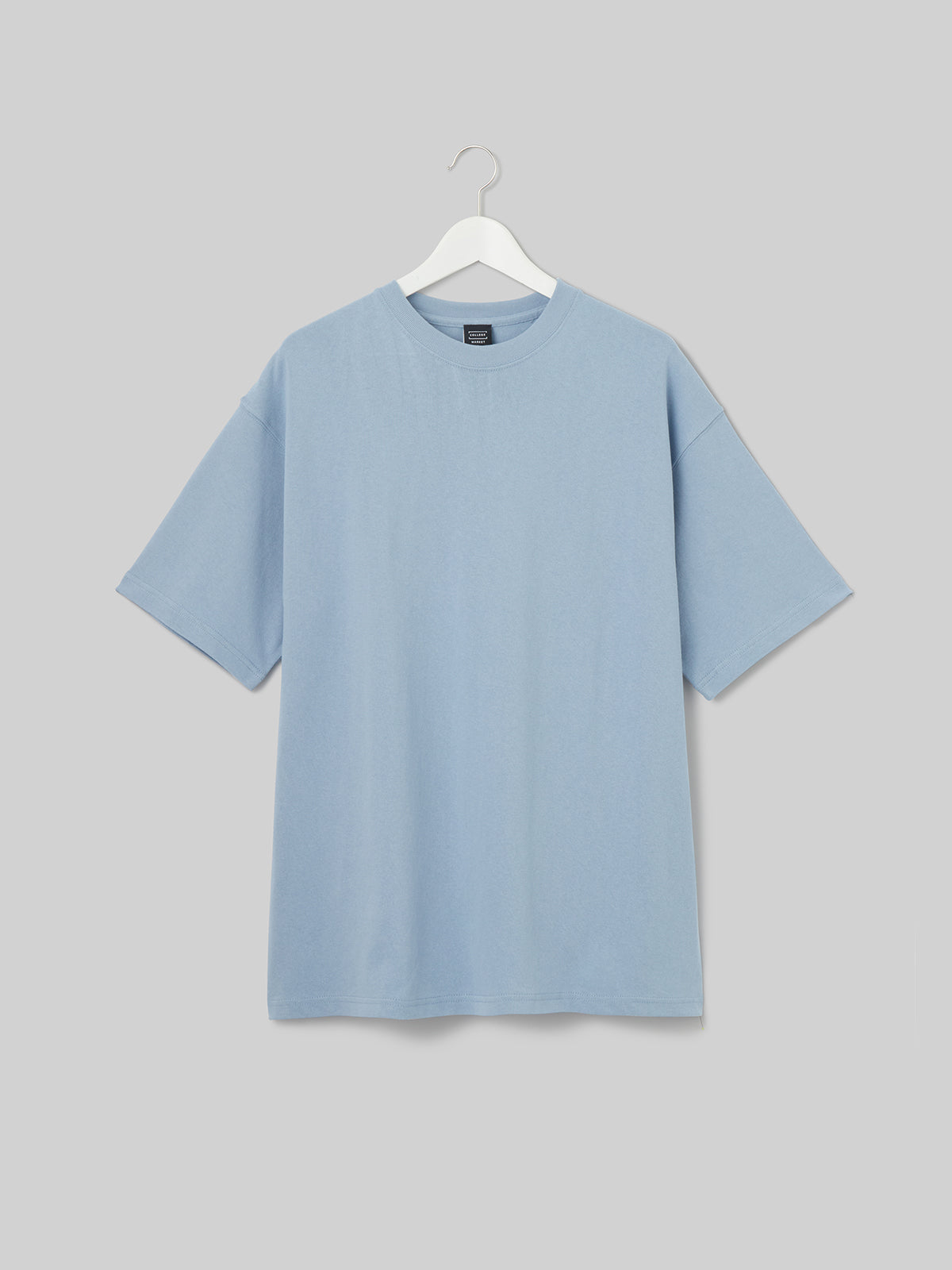 JINDAI マグナムウェイトビッグシルエットTEE JDロゴ アシッドブルー