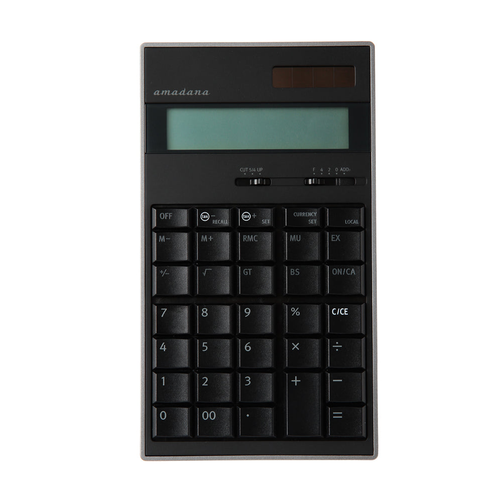 amadana電子計算機 (ブラック)　LC-704-BK