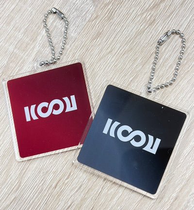 KYUSAN キーホルダー シャリンロゴ　レッド