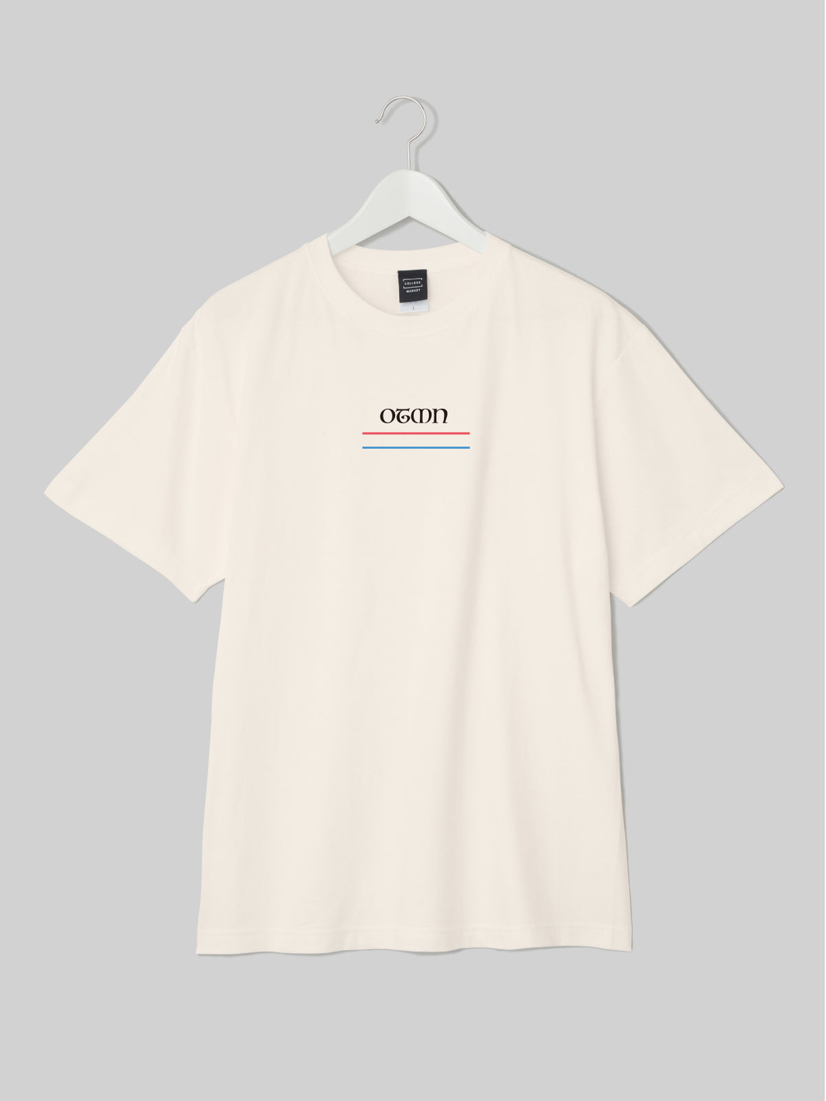 OIDAI Short Sleeve TEE OTMN Logo Vanilla White