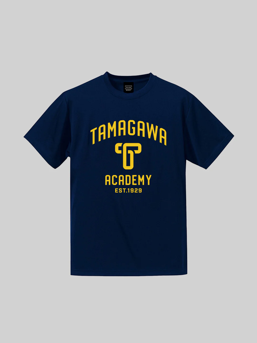 TAMAGAWAスポーツ ショートスリーブドライTEE T ACAロゴ ネイビー 　