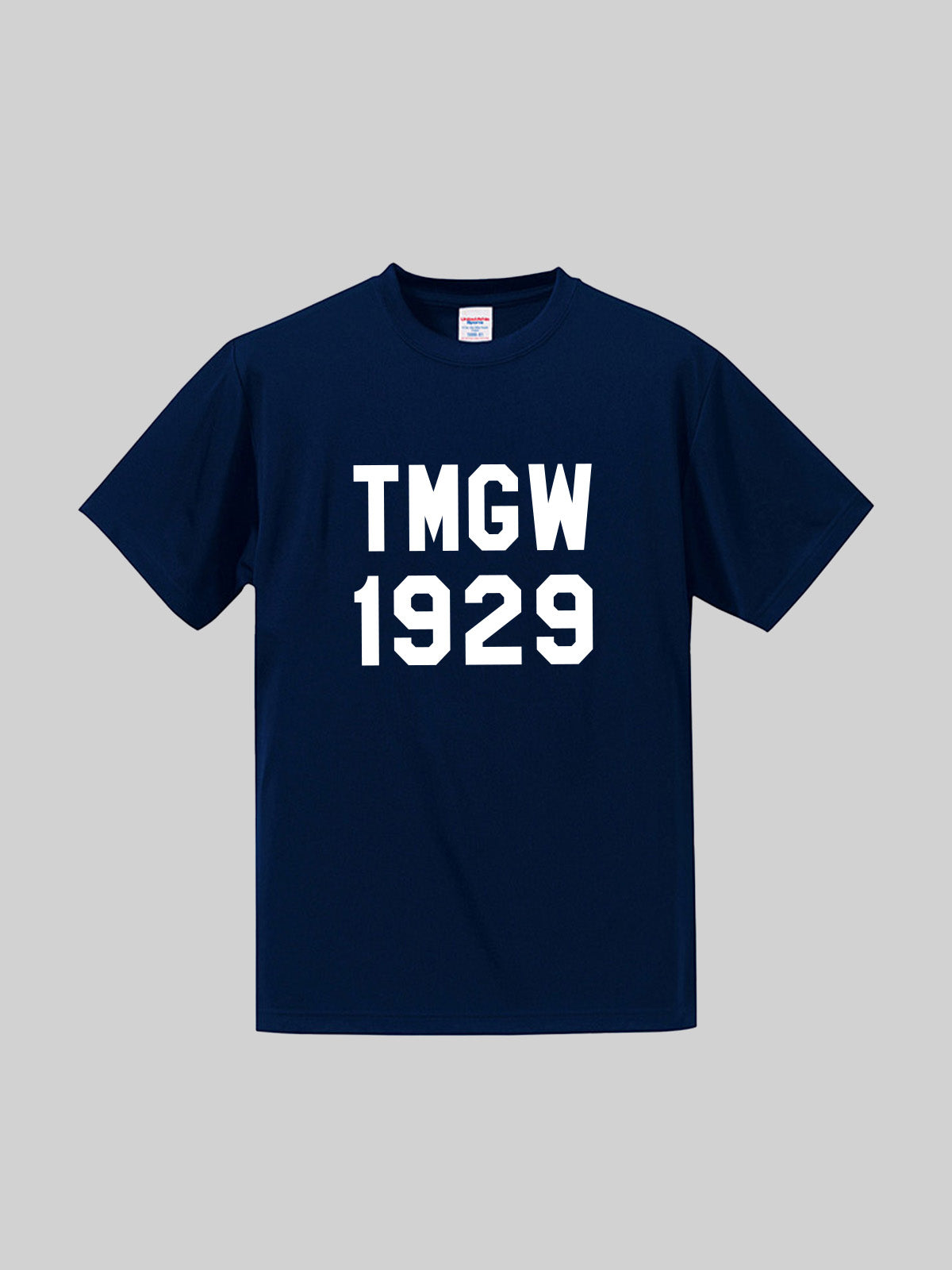 TAMAGAWA Dry Athletic TEE TMGW Logo Navy