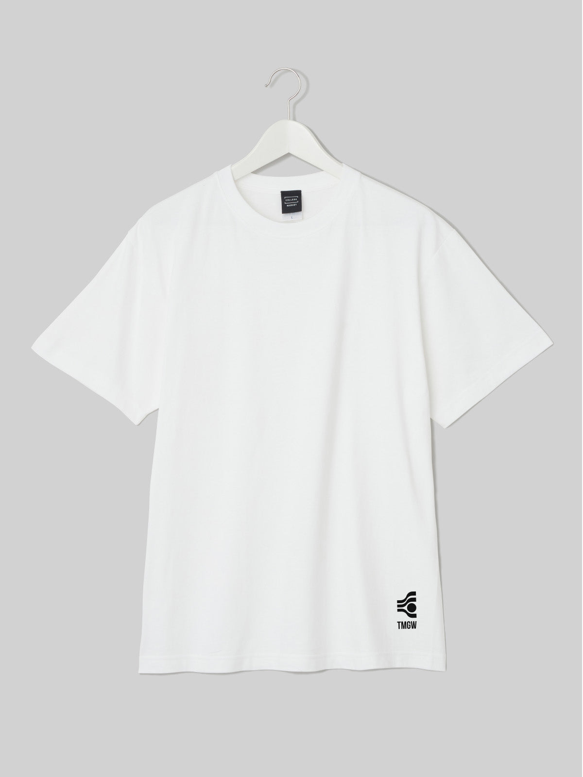 TAMAGAWA Platinum Face Cotton TEE Tamagawa Logo White