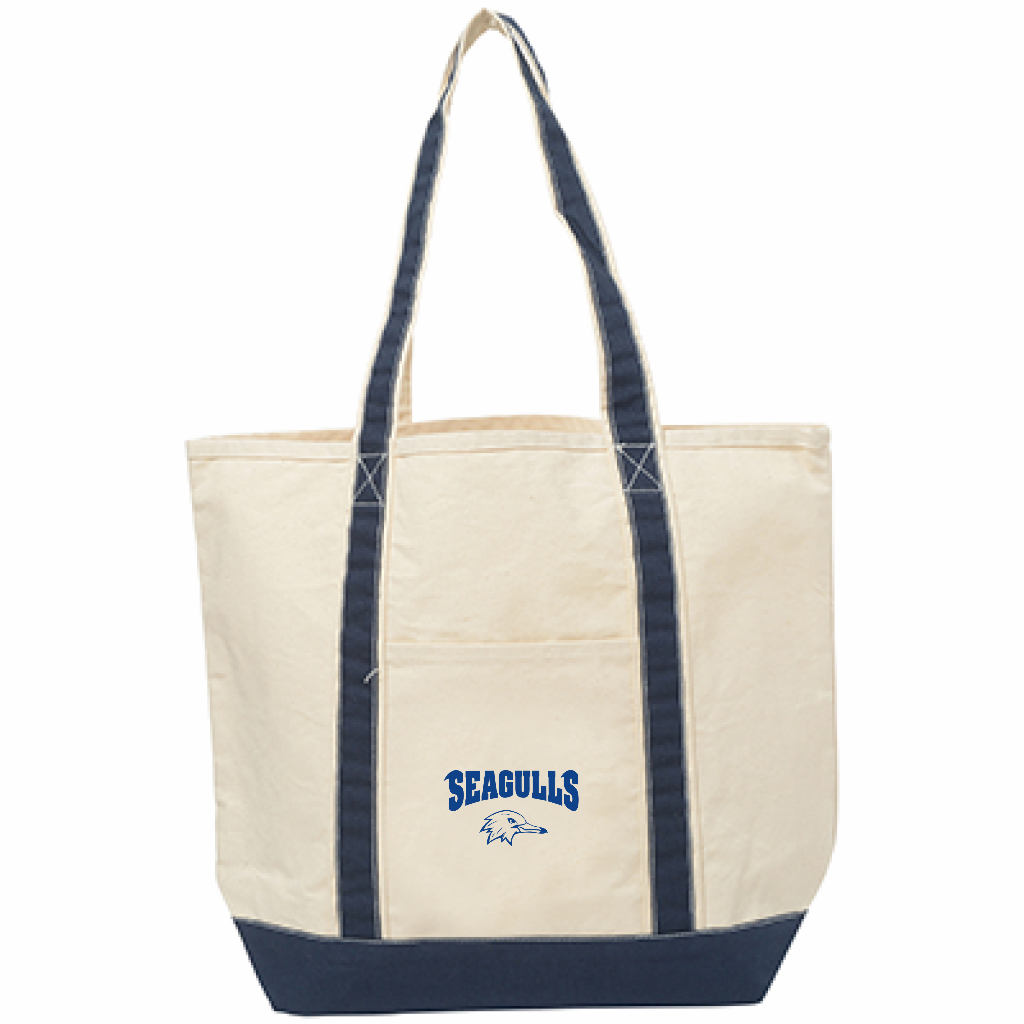 TOKAI キャンバストート SEAGULLSロゴ ミッドナイトブルー