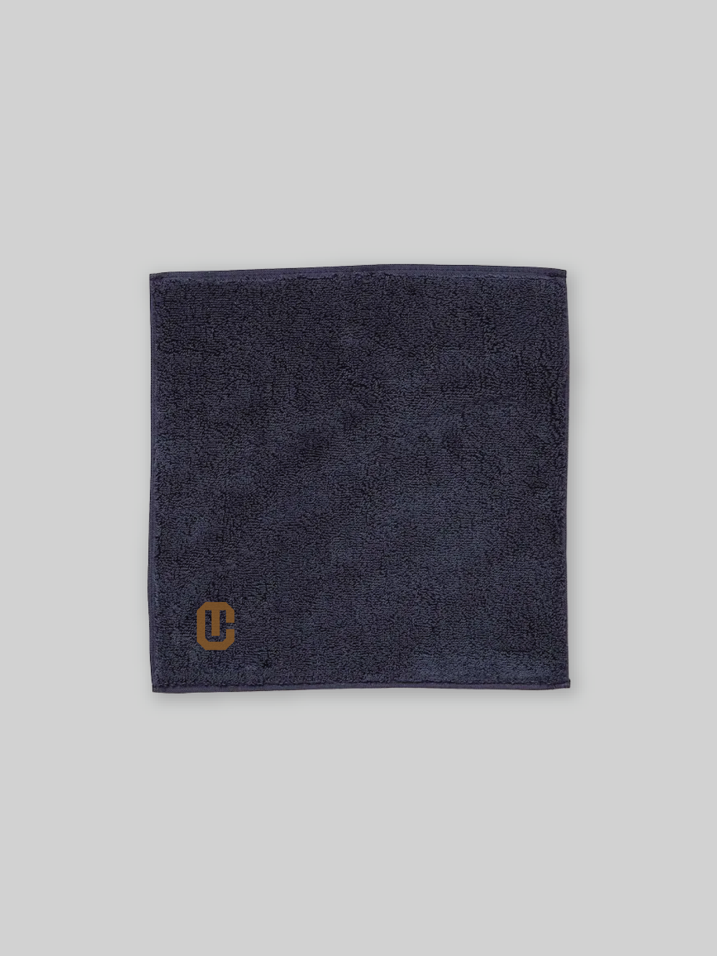 CHUKYO THING FABRICS タオルハンカチ CUロゴ ネイビー