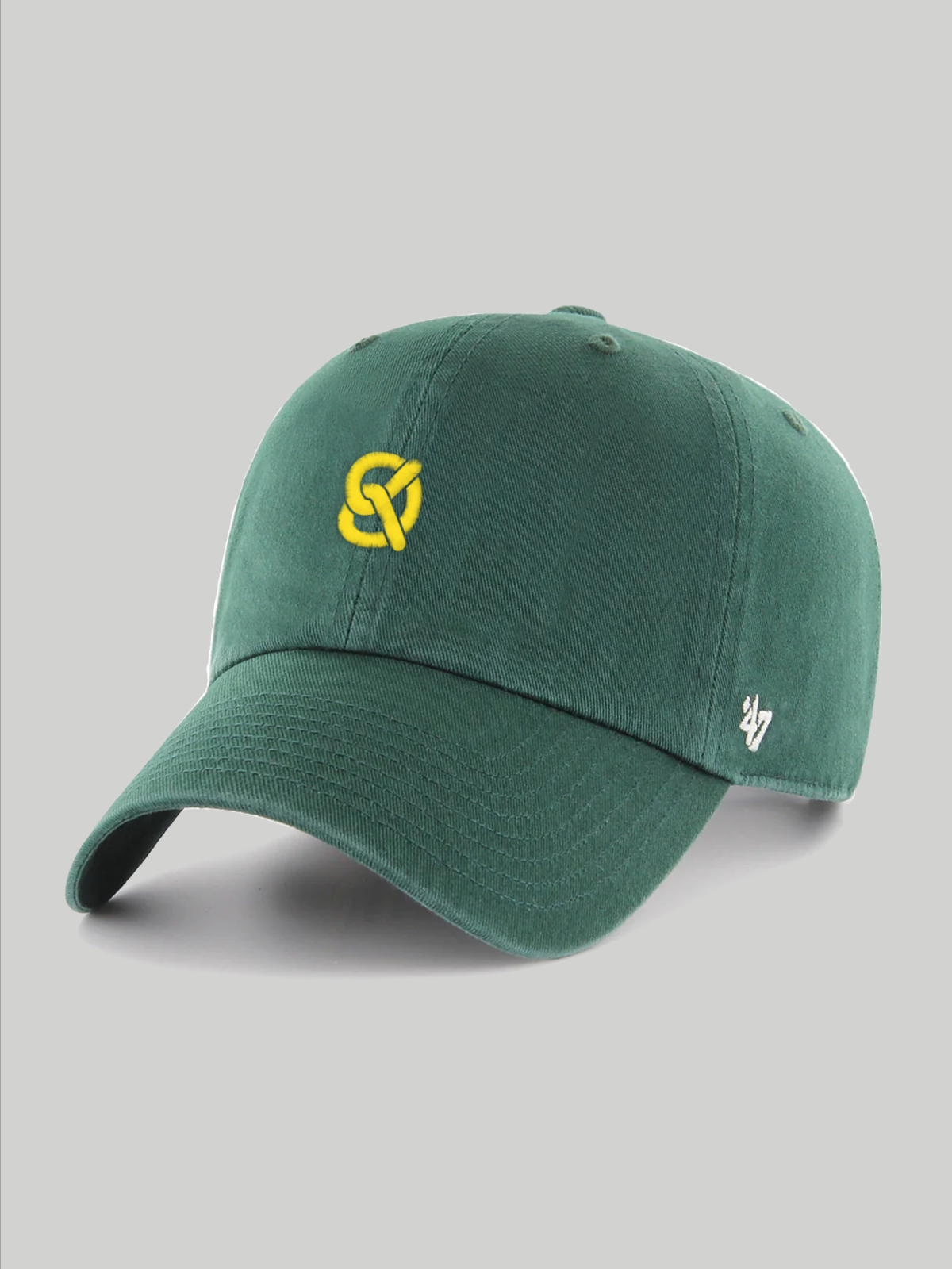 DOKKYO '47 CLEAN UP Bretzel Logo Dark Green