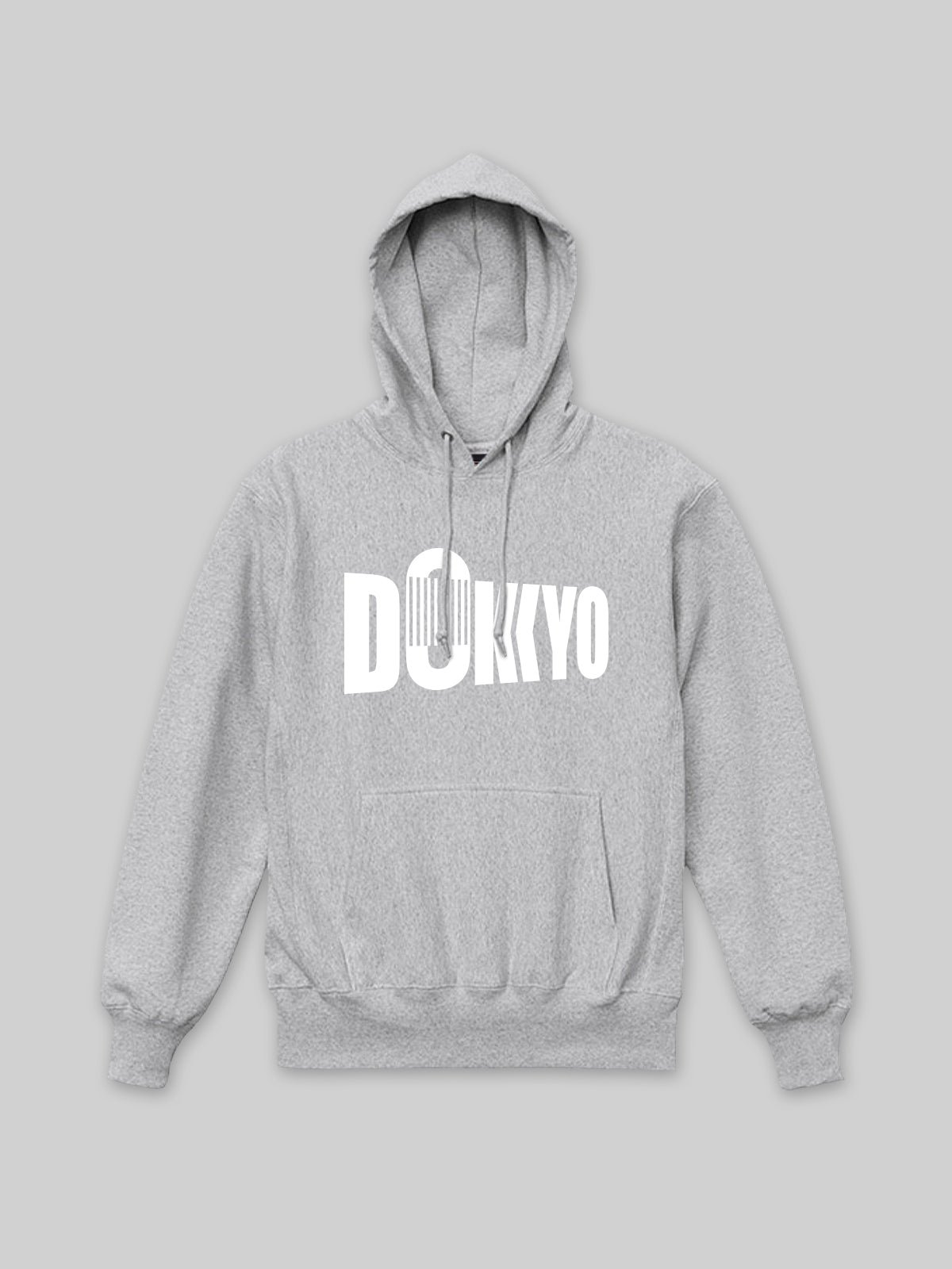 DOKKYO Heavyweight Sweat Pullover Hoodie DOKKYO DOME Logo Ash