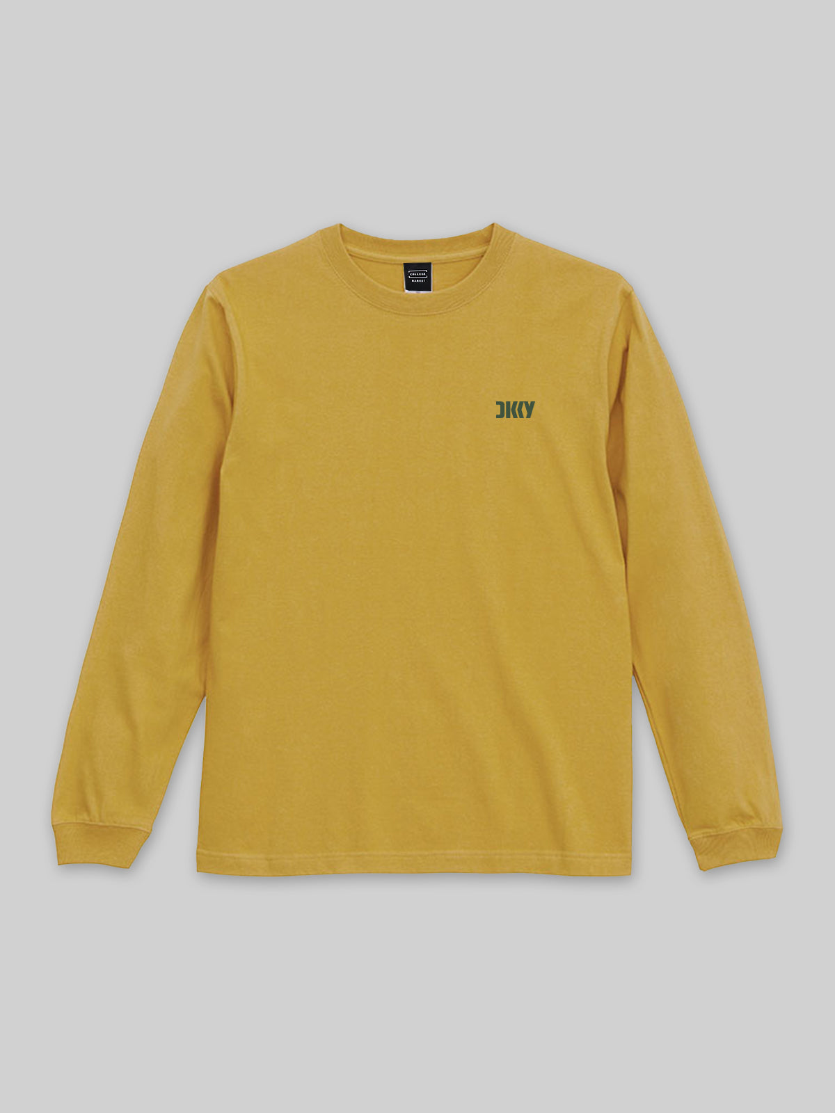 DOKKYO Long Sleeve TEE DKKY2 Logo Hazy Yellow