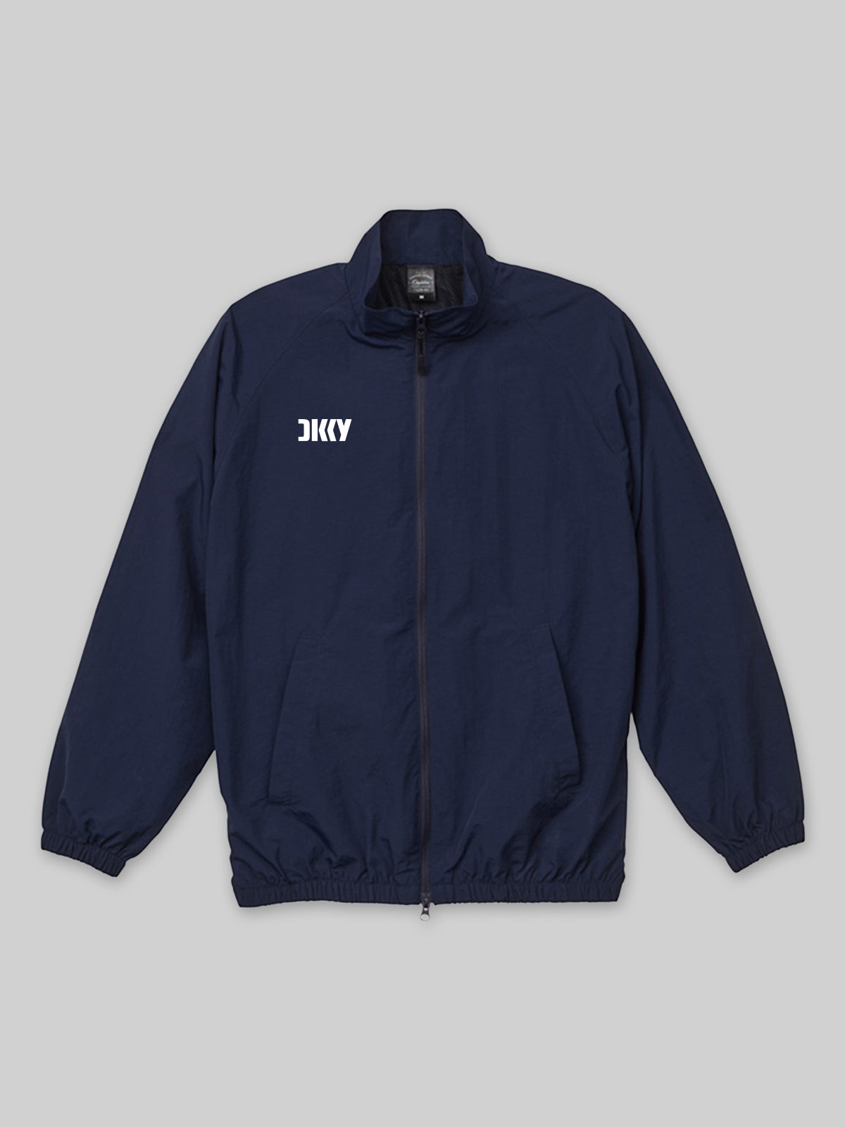 DOKKYO Cotton-Like Nylon Jacket with DKKY2 Logo, Navy