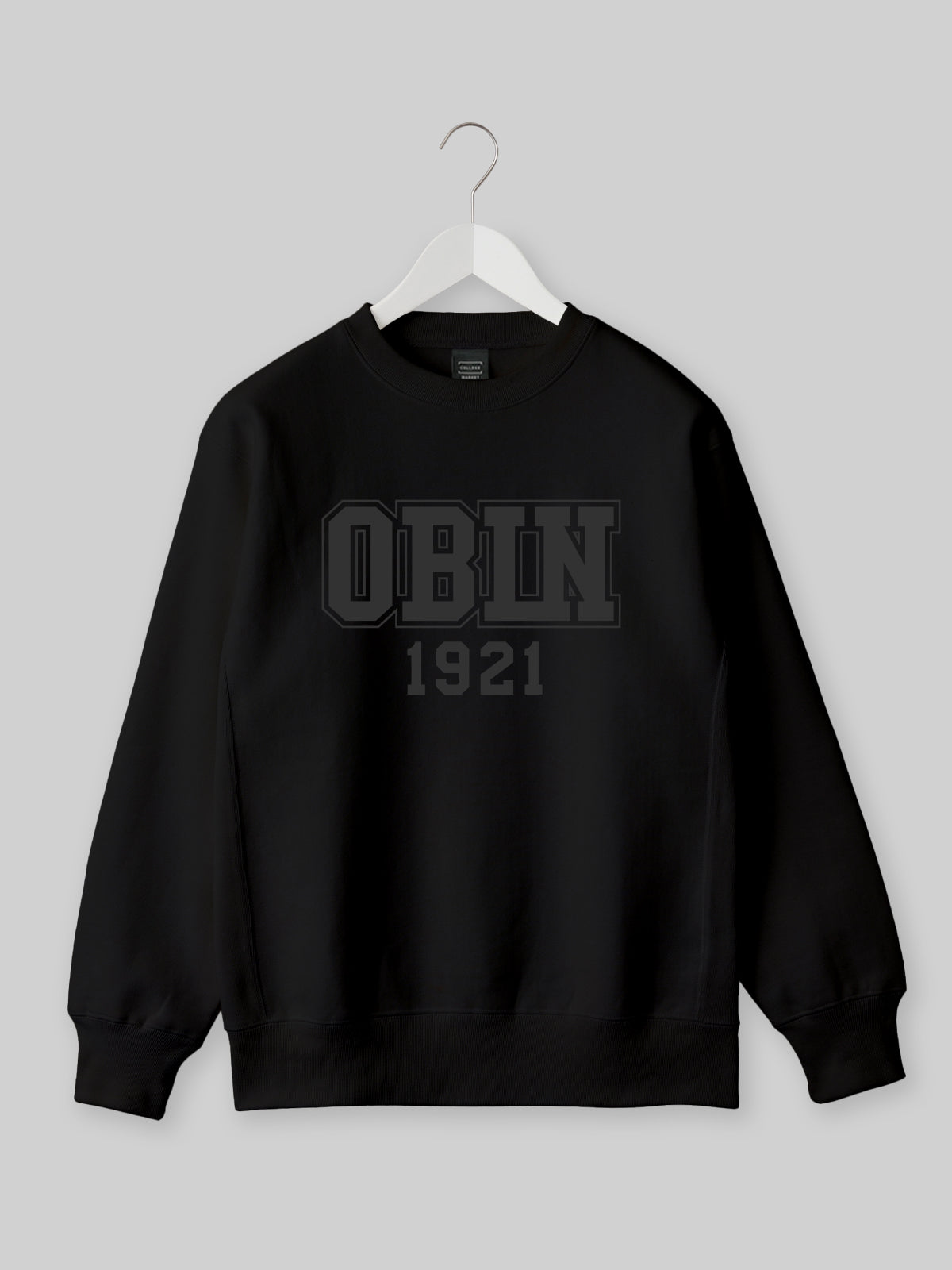 DOKKYO Heavyweight Crew Neck Sweatshirt DOKKYO DOME Logo Navy