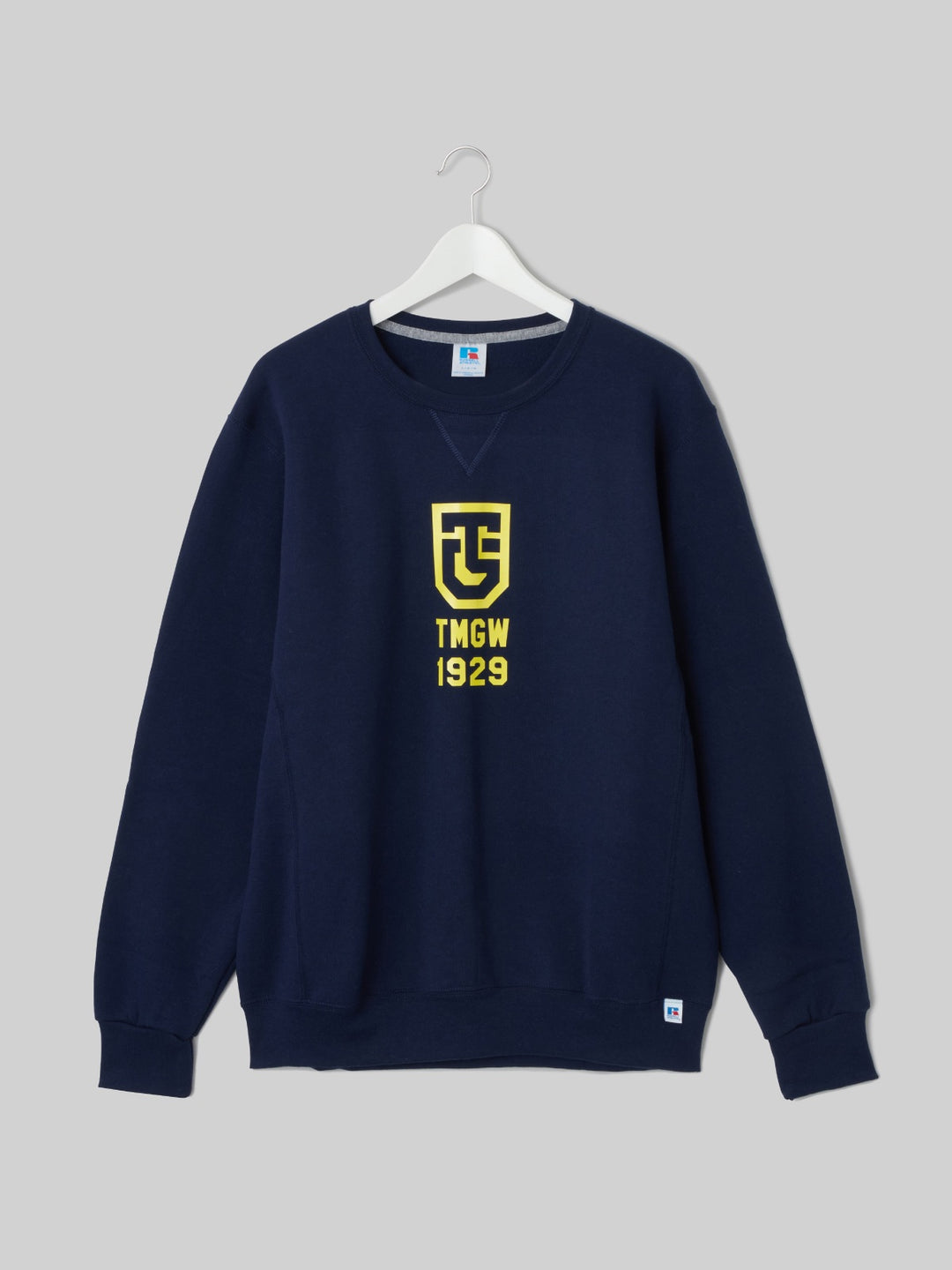 TAMAGAWA Russell Athletic クルーネックスウェット TGロゴ ネイビー – COLLEGE MARKET｜カレッジマーケット