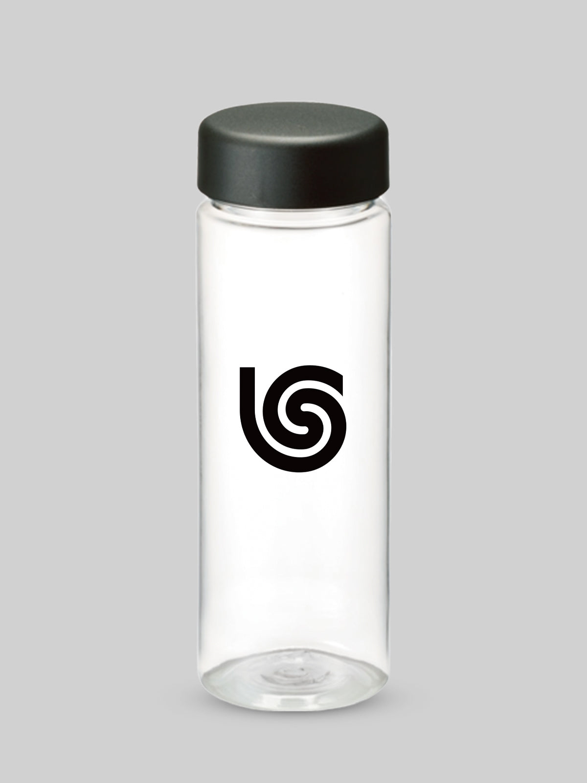 DOKKYO Clear Bottle 500ml Bretzel Logo Black