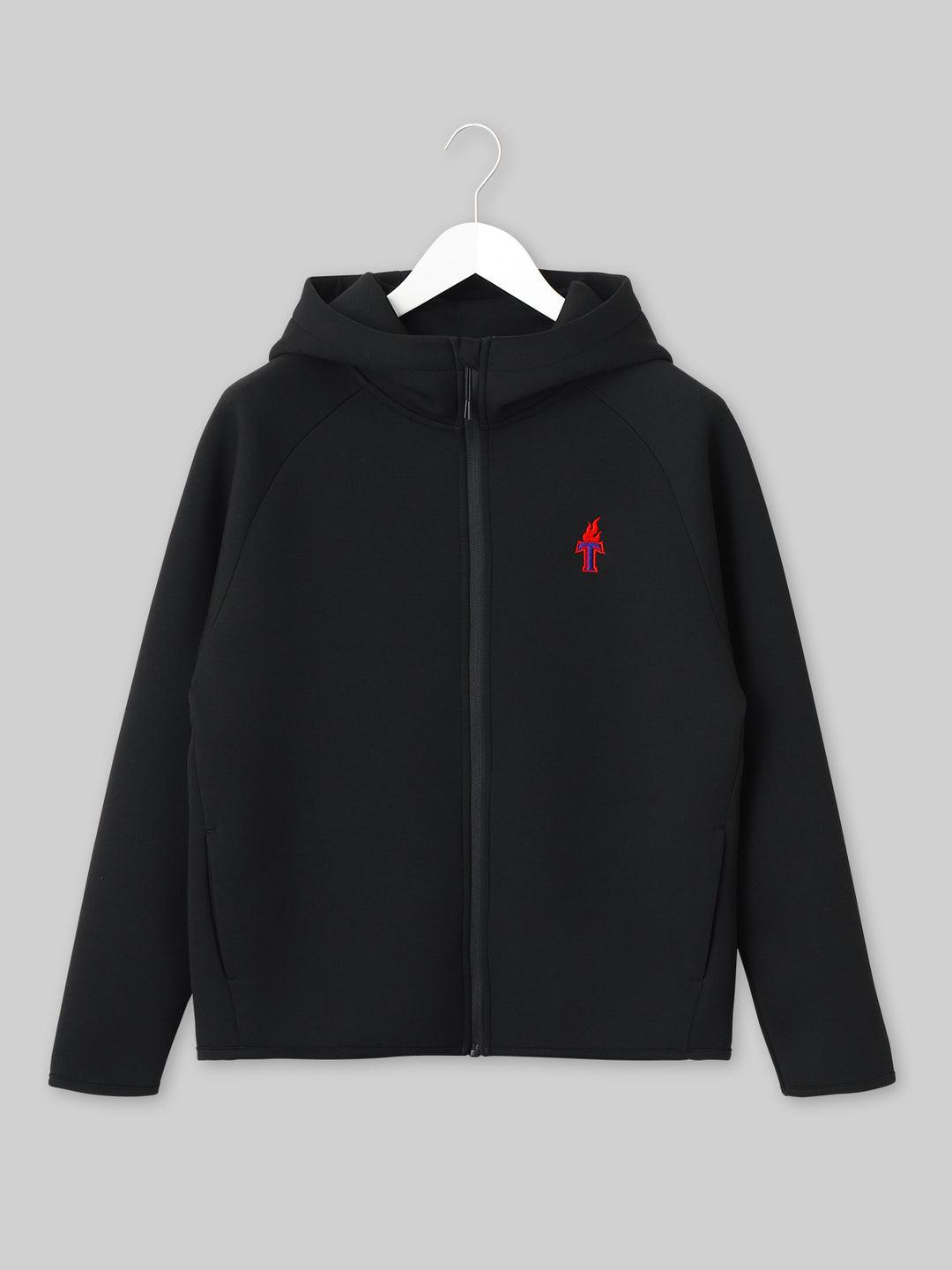 帝京大学フード付きジャケット 黒 帝京大学フード付きジャケット 黒