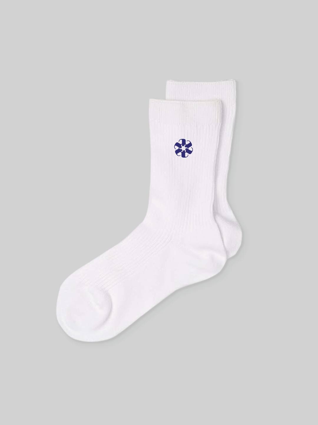 TAMAGAWA Kids Socks High TG Logo Navy