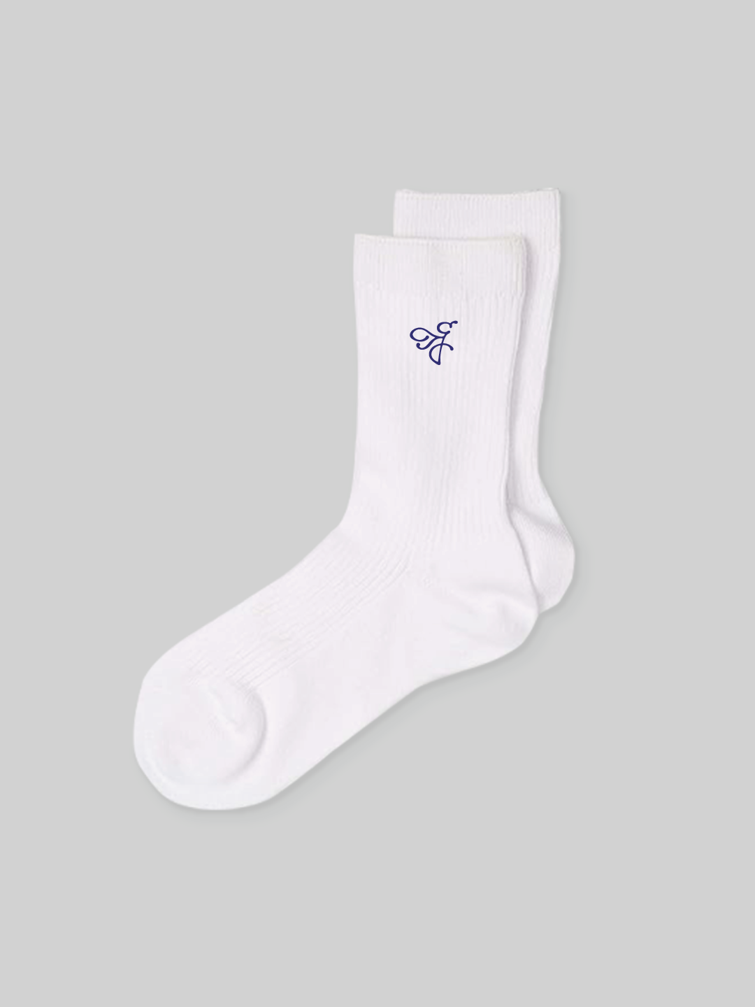 TAMAGAWA キッズ ソックス　クルー ハチロゴ ホワイト