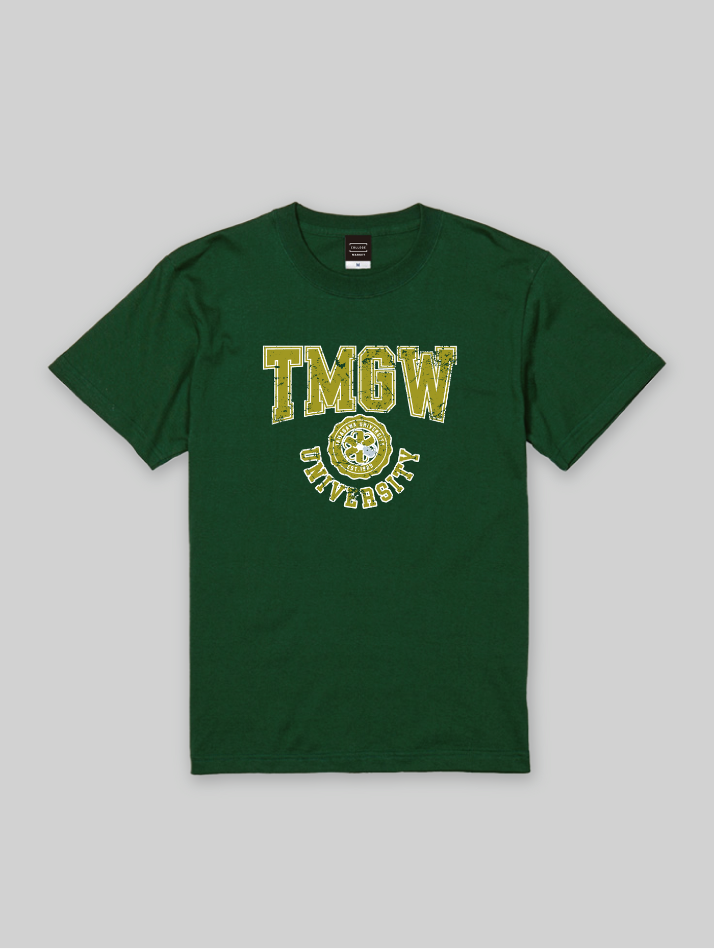 ちゃんみな 2025 ビンテージ風Tシャツ 値下げしました TAMAGAWA ビンテージ風ショートスリーブTシャツ③ TMGW コスモス