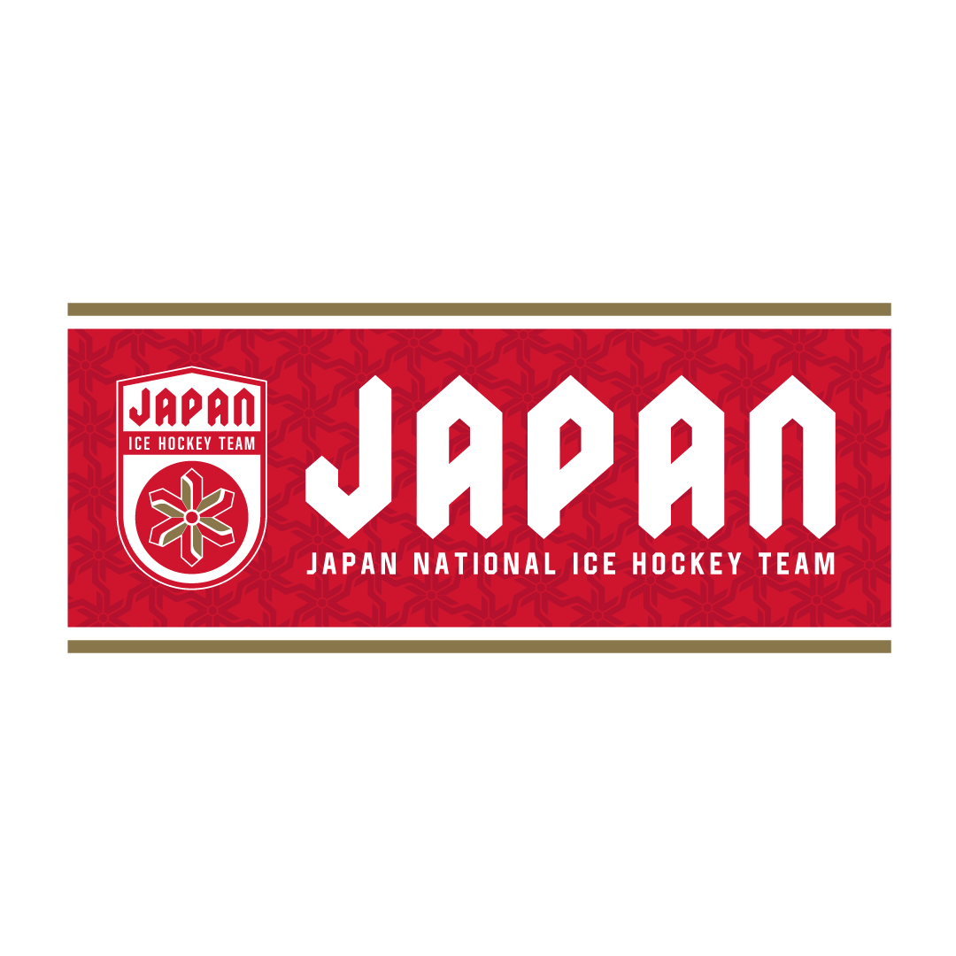 アイスホッケー日本代表 JAPAN フェイスタオル