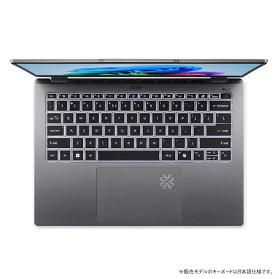 Acer Swift Go 14 ノートパソコンAI Ryzen AI 5 OLED DCI-P3 100% WQXGA＋ 16:10 16GBメモリ 512GB SSD 14インチ 薄型軽量 アルミニウム 1.28Kg 16時間駆動 360万画素 Webカメラ 指紋認証 Wi-Fi 7 Eyesafe 日本語キーボード Copilot＋PC スパークリーシルバー SFG14-64-N56Y