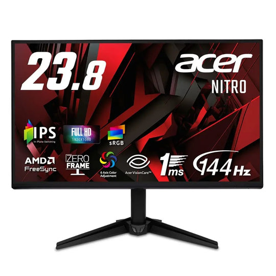 Acer 23.8インチ フルHD 144Hz 1ms(VRB) IPS 非光沢 sRGB 99% AMD