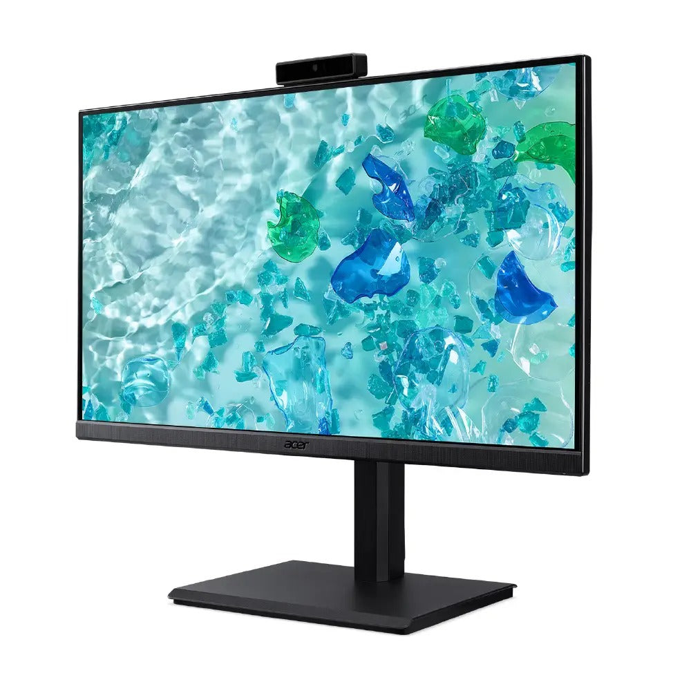 Acer Vero スタンダードモニター 23.8インチ フルHD 再生プラ85％ マイク付Webcam ピボット機能 B247YDEbmiprczxv