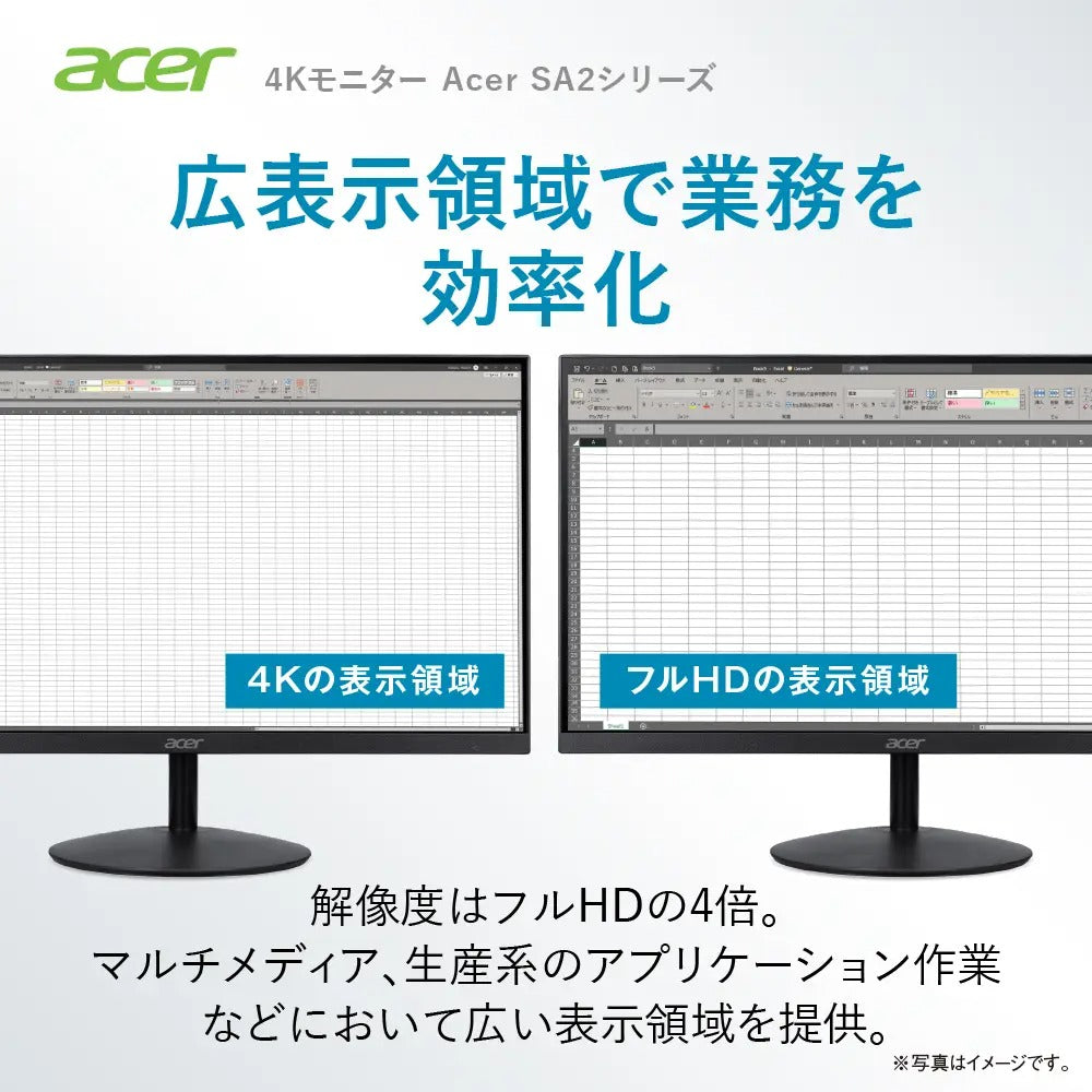 Acer 4K モニター KG2 31.5インチ VA 非光沢NTSC 72% HDR 10 HDMI 2.0 DisplayPort1.2 スピーカー内蔵 ヘッドホン端子 VESAマウント対応 SA322QKbmiipx