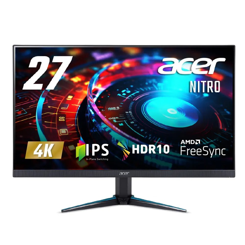 Acer Nitro ゲーミングモニター VG0 27インチ 4K IPS 非光沢 sRGB 99% HDMI 2.0 DisplayPort1.2　スピーカー内蔵 ヘッドホン端子 VESAマウント対応 VG270KLbmiipx