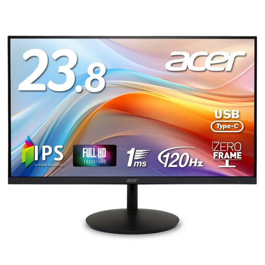 Acer 23.8インチ IPSパネル フルHD 100Hz 1ms Acer 23.8インチ IPSパネル フルHD 100Hz 1ms