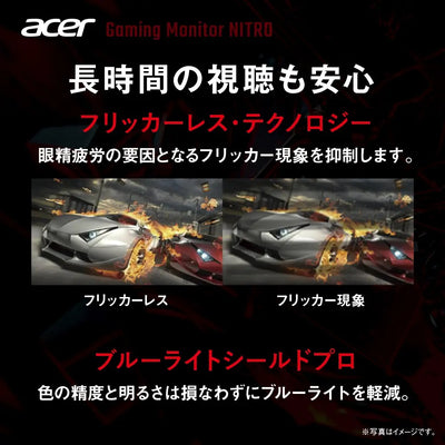 Acer Nitro ゲーミングモニター KG2 27インチ 4K IPS 非光沢 sRGB 99% HDMI 2.0 DisplayPort1.2　スピーカー内蔵 ヘッドホン端子 PC PS5 Xbox X|S VESAマウント対応 KG272KLbmiipx