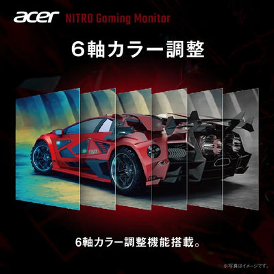 Acer Nitro 湾曲 ゲーミングモニター 27インチ フルHD VA 非光沢 180Hz 1ms NTSC 72% AMD FreeSync Premium HDR10 VRB HDMI 2.0 DisplayPort v1.4 ヘッドホン端子・スピーカー非搭載 ED270RS3biip