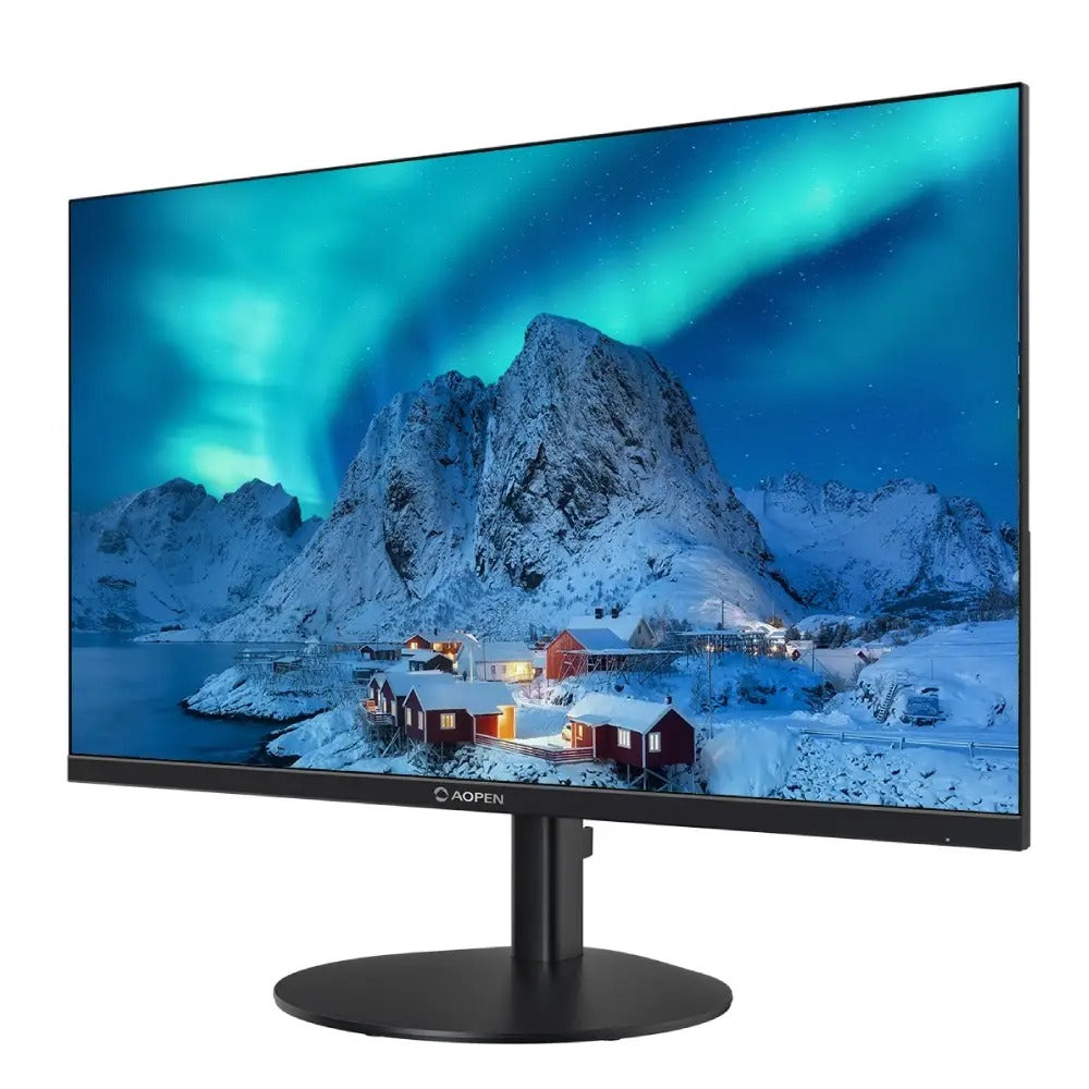 AOPEN 23.8インチ フルHD(1920×1080) IPS 非光沢 120Hz 1ms(TVR) sRGB 99% Adaptive-Sync ゼロフレーム 超薄型 HDMI 1.4 ミニD-Sub 15ピン ブルーライト低減 6軸カラー VESAマウント対応 ブラック スタンダードモニター 24SB3YG0bi