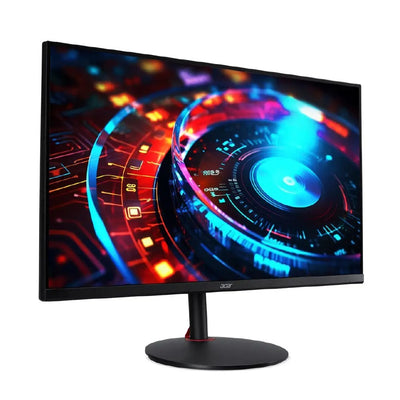 Acer Nitro ゲーミングモニター 31.5インチ 4K 高速IPS 非光沢 160Hz 0.5ms DCI-P3 95% Delta E<1 AMD FreeSync Premium VESA DisplayHDR 400 HDMI 2.1 DisplayPort1.4 スピーカー内蔵 ヘッドホン端子 VESAマウント対応 高さ調節 XV322QKV3bmiiphx