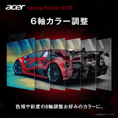 Acer Nitro ゲーミングモニター 24.5インチ フルHD IPS 非光沢 300Hz 1ms sRGB 99% AMD FreeSync Premium HDMI 2.0 DisplayPort v1.4 Nitro VG250QFbmiipx