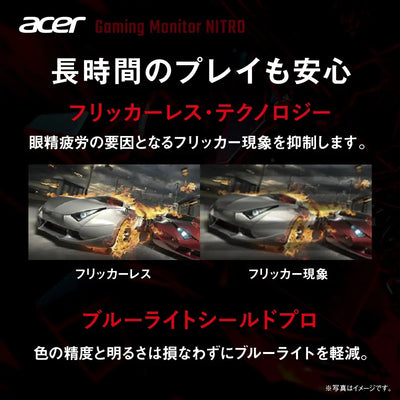 Acer Nitro ゲーミングモニター VG0 27インチ 4K IPS 非光沢 sRGB 99% HDMI 2.0 DisplayPort1.2　スピーカー内蔵 ヘッドホン端子 VESAマウント対応 VG270KLbmiipx