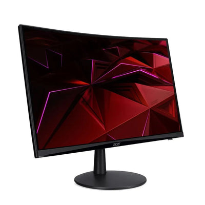 Acer Nitro ゲーミングモニター ED240QS3bmiipx 23.6インチ VA 非光沢 湾曲1500R フルHD 180Hz 1ms（VRB） PC/PS5/Xbox X/S向き HDMI 2.0 DisplayPort VESAマウント対応 スピーカー内蔵 ヘッドホン端子 AMD FreeSync Premium HDR10