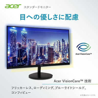 Acer モニター 27インチ 4K UHD 10億7000万色 広視野角 IPS 非光沢 NTSC 72% Adaptive-Sync HDR10 ゼロフレーム 超薄型 HDMI 2.0 DisplayPort v1.4 ブルーライト低減 6軸カラー調整 VESAマウント対応 SA272Kbmiipx