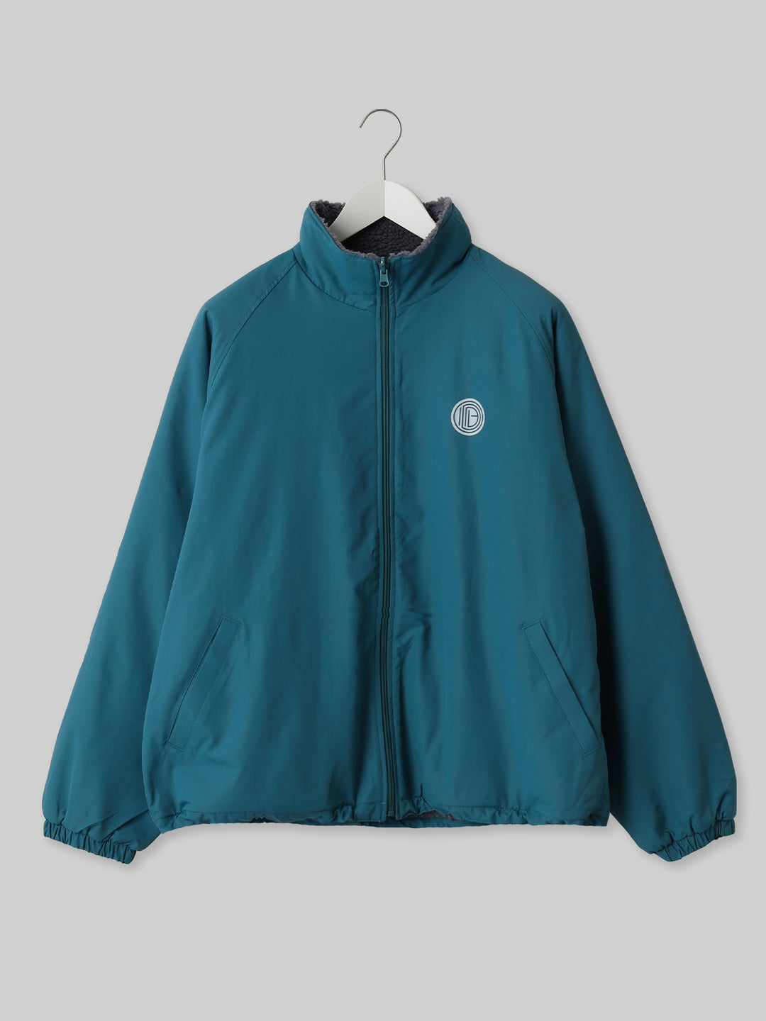 ジャケット・アウター oioi jacket_turquoise2_front_1080x.