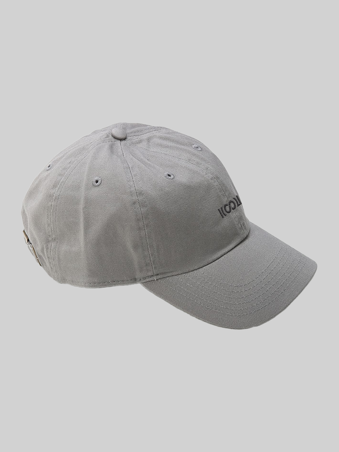 KYUSAN NEW HATTAN ベースボールローキャップ シャリンロゴ グレー